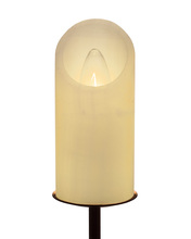 Santangelo Lighting & Design FSO-CRSSCT-W - Cross-cut Onyx Shade - White