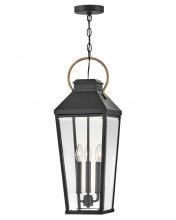 Hinkley Merchant 17502BK - Large Hanging Lantern