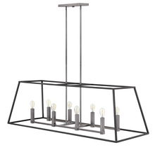 Hinkley Merchant 3338DZ - Medium Eight Light Open Frame Linear