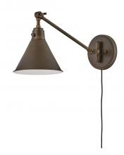 Hinkley Merchant 3690OB - Medium Swing Arm Single Light Sconce