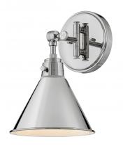 Hinkley Merchant 3691PN - Medium Swing Arm Single Light Sconce