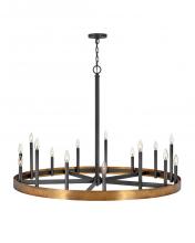 Hinkley Merchant 3865WA - Large Single Tier Chandelier