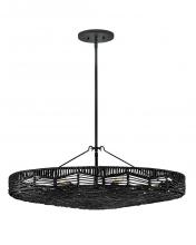 Hinkley Merchant 42303BK-BK - Medium Convertible Pendant