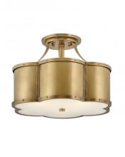 Hinkley Merchant 4444HB - Medium Semi-flush Mount