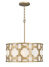 Hinkley Merchant 4735BNG - Small Drum Chandelier