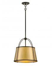 Hinkley Merchant 4894BK-LDB - Large Drum Pendant