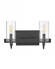 Hinkley Merchant 58062BK - Small Two Light Vanity