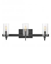 Hinkley Merchant 58063BK - Medium Three Light Vanity