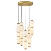 Hinkley Merchant 47395LCB - Small Abstract Chandelier