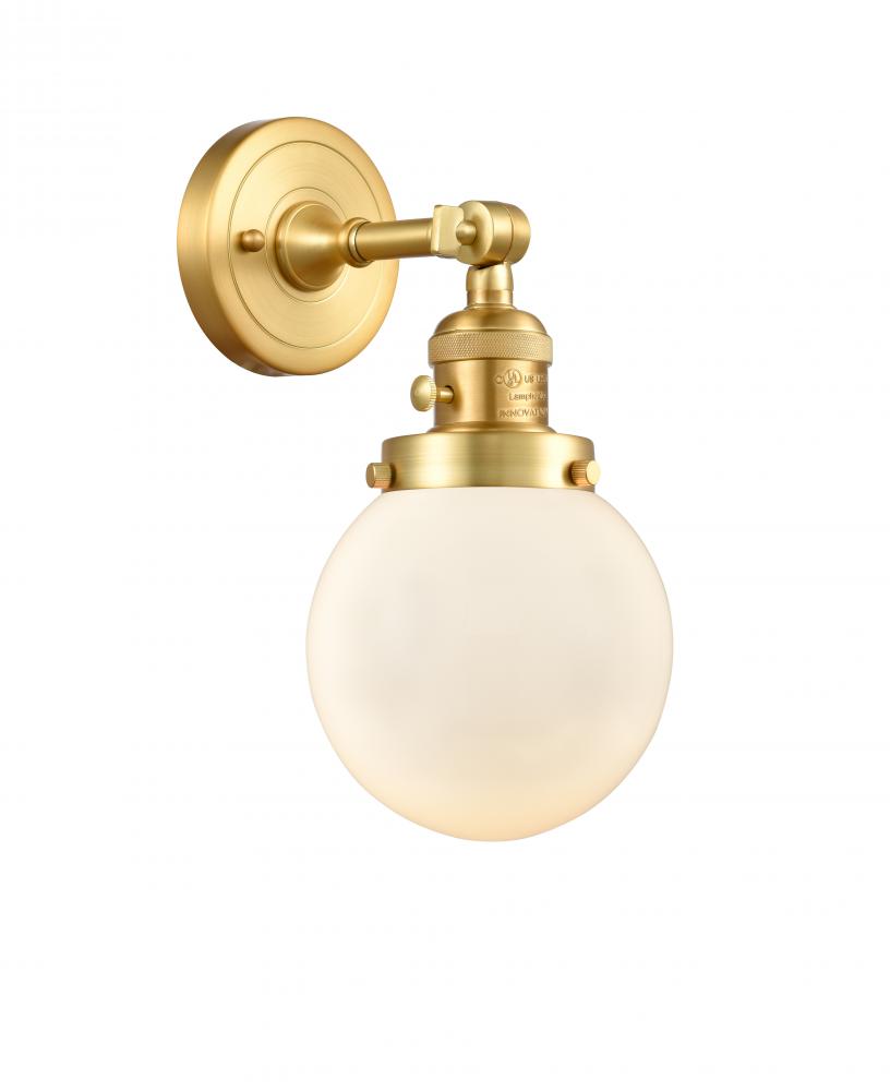 Beacon - 1 Light - 6 inch - Satin Gold - Sconce