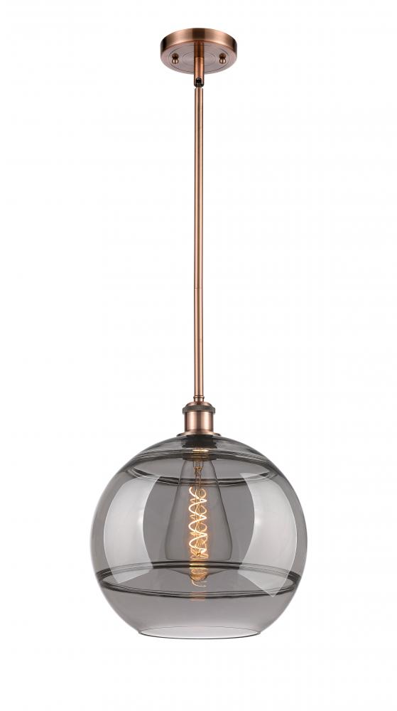 Rochester - 1 Light - 12 inch - Antique Copper - Mini Pendant