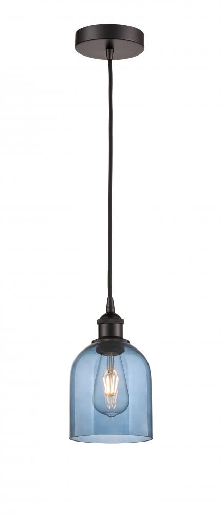 Bella - 1 Light - 6 inch - Oil Rubbed Bronze - Cord hung - Mini Pendant