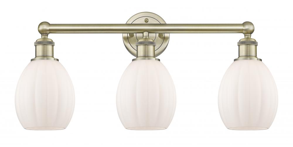 Eaton - 3 Light - 24 inch - Antique Brass - Bath Vanity Light