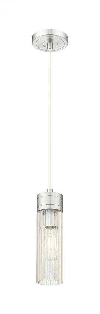 Boreas - 1 Light - 3 inch - Satin Nickel - Cord Hung - Mini Pendant