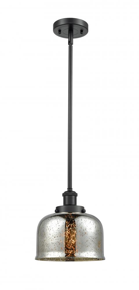 Bell - 1 Light - 8 inch - Matte Black - Mini Pendant