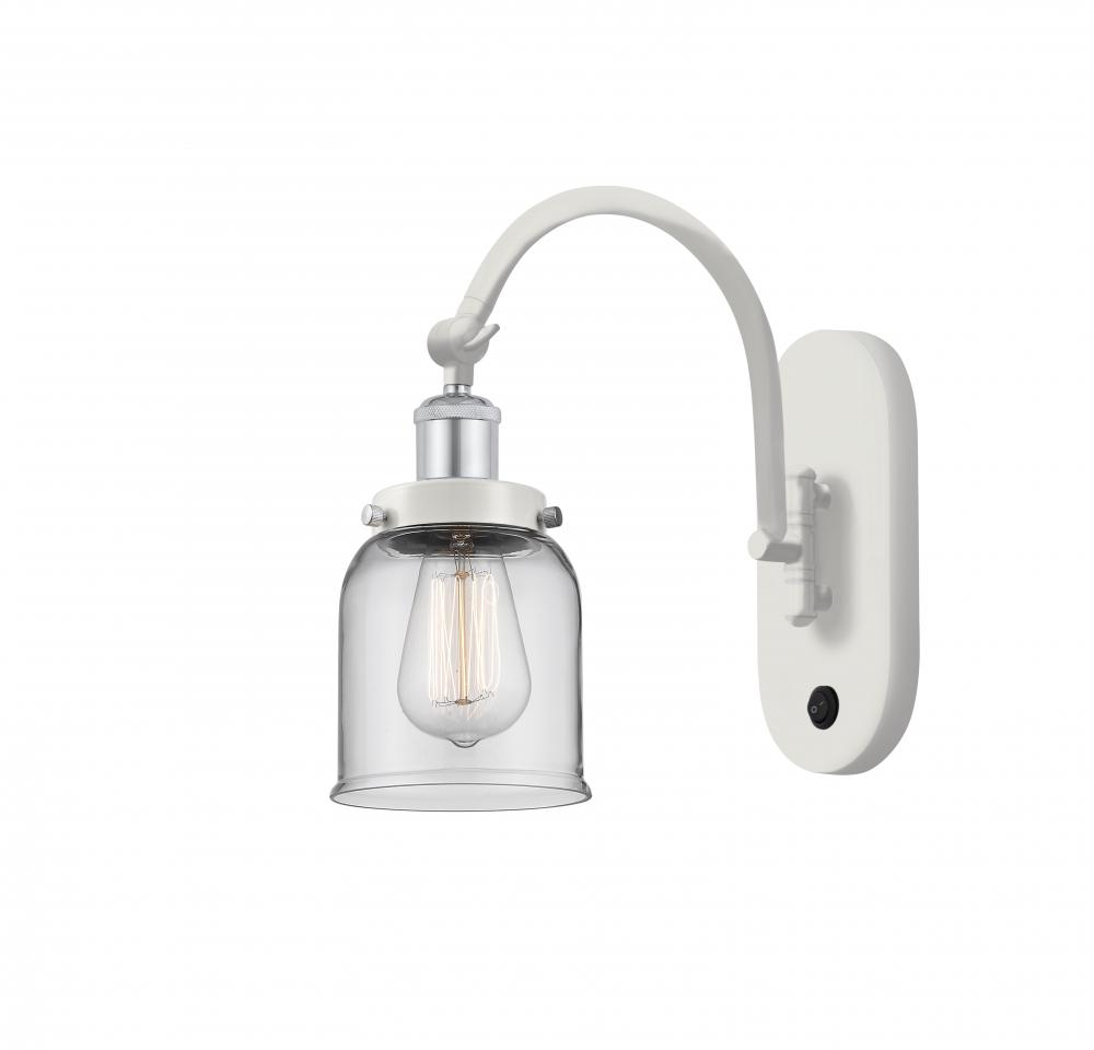 Bell - 1 Light - 5 inch - White Polished Chrome - Sconce