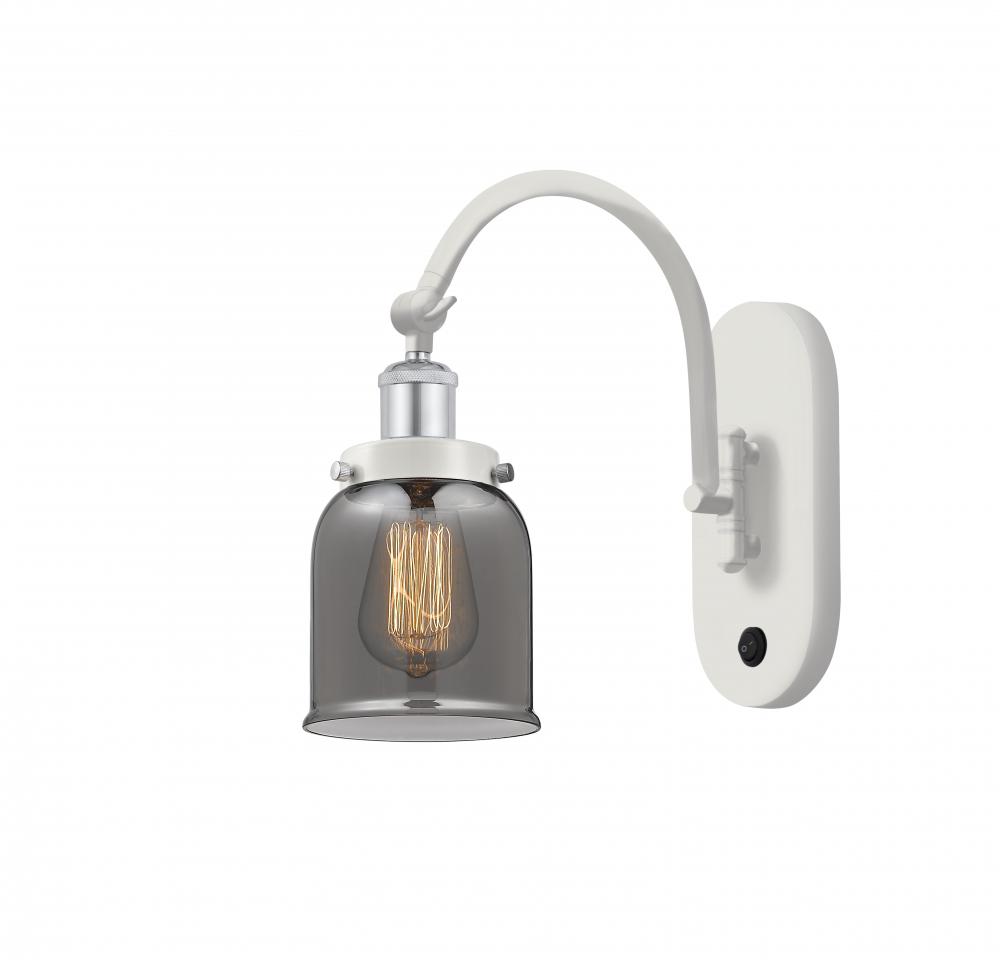 Bell - 1 Light - 5 inch - White Polished Chrome - Sconce