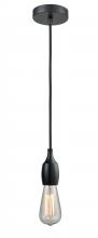 Innovations Lighting 100BK-10BK-3BK - Chelsea - 1 Light - 2 inch - Matte Black - Cord hung - Mini Pendant