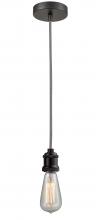 Innovations Lighting 100OB-10BW-1OB - Edison - 1 Light - 2 inch - Oil Rubbed Bronze - Cord hung - Mini Pendant