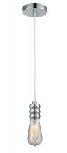 Innovations Lighting 100PC-10W-5PC - Gatsby - 1 Light - 2 inch - Polished Chrome - Cord hung - Mini Pendant