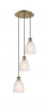 Innovations Lighting 113B-3P-AB-G441 - Brookfield - 3 Light - 12 inch - Antique Brass - Cord Hung - Multi Pendant