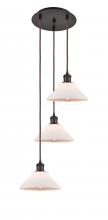 Innovations Lighting 113B-3P-OB-G131 - Orwell - 3 Light - 15 inch - Oil Rubbed Bronze - Cord Hung - Multi Pendant