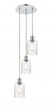 Innovations Lighting 113B-3P-PC-G342 - Hadley - 3 Light - 11 inch - Polished Chrome - Cord Hung - Multi Pendant