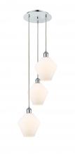 Innovations Lighting 113B-3P-PC-G651-8 - Cindyrella - 3 Light - 15 inch - Polished Chrome - Cord Hung - Multi Pendant