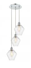 Innovations Lighting 113B-3P-PC-G654-8 - Cindyrella - 3 Light - 15 inch - Polished Chrome - Cord Hung - Multi Pendant