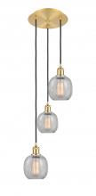 Innovations Lighting 113B-3P-SG-G105 - Belfast - 3 Light - 13 inch - Satin Gold - Cord Hung - Multi Pendant