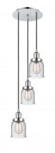 Innovations Lighting 113F-3P-PC-G54 - Cone - 3 Light - 12 inch - Polished Chrome - Cord hung - Multi Pendant