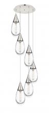 Innovations Lighting 116-450-1P-PN-G450-6CL - Malone - 6 Light - 17 inch - Polished Nickel - Multi Pendant