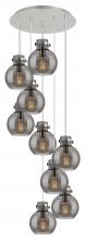 Innovations Lighting 119-410-1PS-PN-G410-8SM - Newton Sphere - 9 Light - 22 inch - Polished Nickel - Cord hung - Multi Pendant