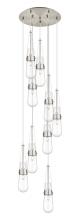 Innovations Lighting 119-452-1P-SN-G452-4CL - Milan - 9 Light - 19 inch - Brushed Satin Nickel - Multi Pendant