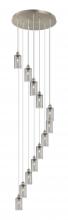 Innovations Lighting 126B-12P-SN-G434-7SM - Crown Point - 12 Light - 24 inch - Brushed Satin Nickel - Multi Pendant