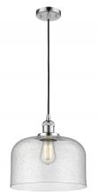 Innovations Lighting 201C-PC-G74-L-LED - Bell - 1 Light - 12 inch - Polished Chrome - Cord hung - Mini Pendant