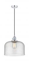  201CSW-PC-G74-L - Bell - 1 Light - 12 inch - Polished Chrome - Cord hung - Mini Pendant