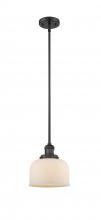 Innovations Lighting 201S-BK-G71 - Bell - 1 Light - 8 inch - Matte Black - Stem Hung - Mini Pendant