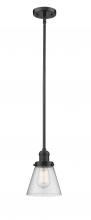 Innovations Lighting 201S-OB-G64 - Cone - 1 Light - 6 inch - Oil Rubbed Bronze - Stem Hung - Mini Pendant