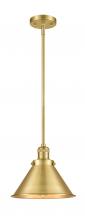  201S-SG-M10-SG - Briarcliff - 1 Light - 10 inch - Satin Gold - Stem Hung - Mini Pendant