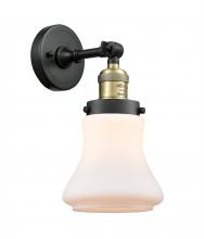  203-BAB-G191 - Bellmont - 1 Light - 7 inch - Black Antique Brass - Sconce