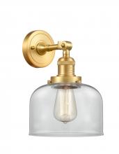 Innovations Lighting 203-SG-G72 - Bell - 1 Light - 8 inch - Satin Gold - Sconce