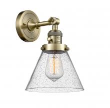 Innovations Lighting 203SW-AB-G44-LED - Cone - 1 Light - 8 inch - Antique Brass - Sconce