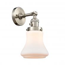  203SW-SN-G191 - Bellmont - 1 Light - 7 inch - Brushed Satin Nickel - Sconce