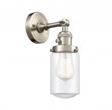  203SW-SN-G312 - Dover - 1 Light - 5 inch - Brushed Satin Nickel - Sconce