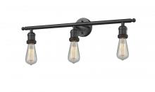 Innovations Lighting 204-OB - Bare Bulb 3 Light Bath Vanity Light