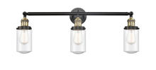  205-BAB-G314 - Dover - 3 Light - 31 inch - Black Antique Brass - Bath Vanity Light