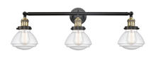  205-BAB-G324 - Olean - 3 Light - 31 inch - Black Antique Brass - Bath Vanity Light