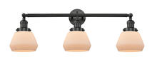 Innovations Lighting 205-BK-G171 - Fulton - 3 Light - 30 inch - Matte Black - Bath Vanity Light