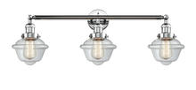 Innovations Lighting 205-PC-G532 - Oxford - 3 Light - 34 inch - Polished Chrome - Bath Vanity Light